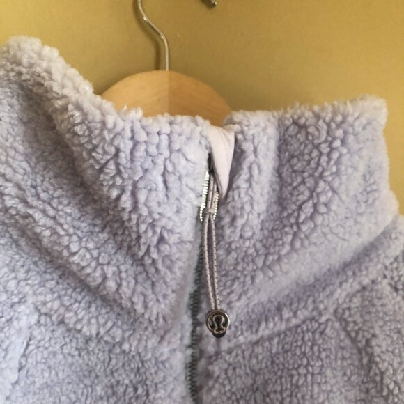 NWOT Lululemon Scuba Oversized Fleece Funnel Neck Half Zip pullover - Picture 5 of 8
